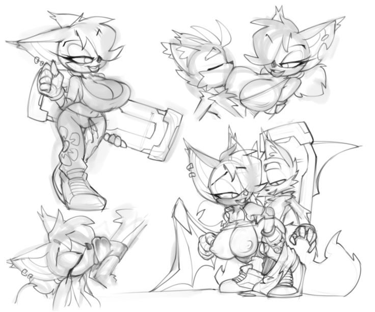 Rouge x Tails