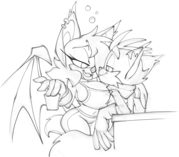 Rouge x Tails