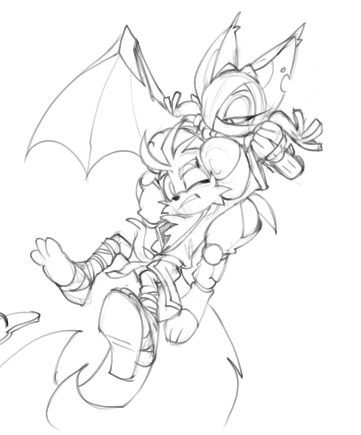 Rouge x Tails