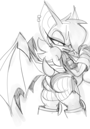 Rouge x Tails Page #49