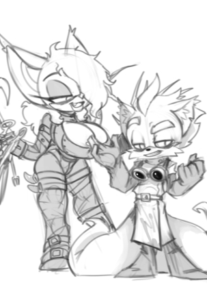 Rouge x Tails Page #127