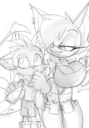 Rouge x Tails Page #22