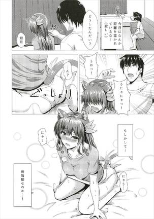 傾国の如月5 捨て猫如月ちゃん 艦隊これくしょん-艦これ- Page #14