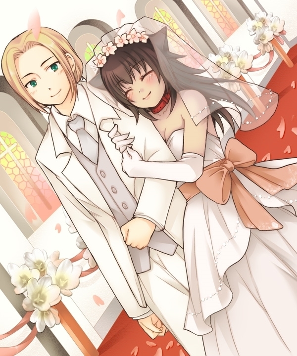 Feminized Sagi and Hero Shoukan