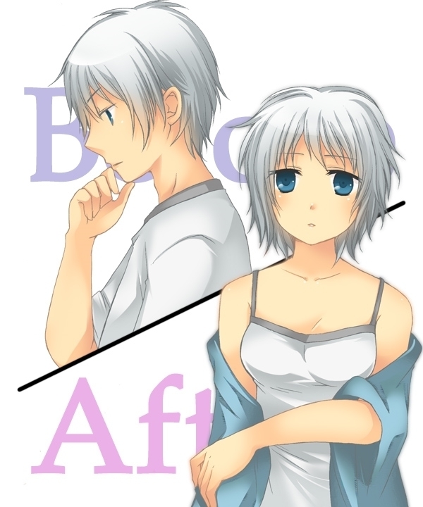 Feminized Sagi and Hero Shoukan