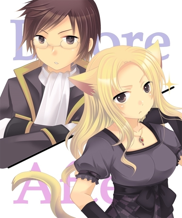 Feminized Sagi and Hero Shoukan