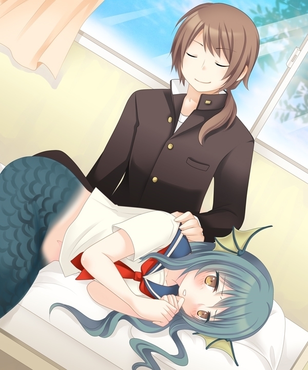 Feminized Sagi and Hero Shoukan