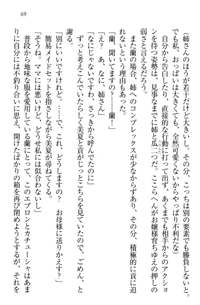 お嬢様姉妹はW嫁！