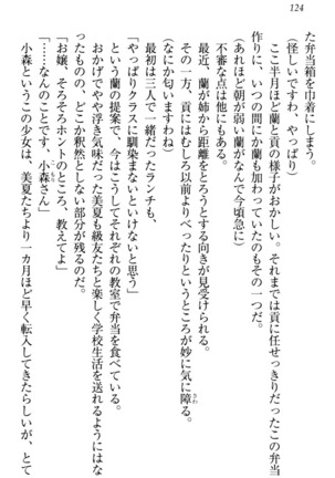 お嬢様姉妹はW嫁！ Page #127