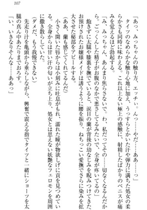 お嬢様姉妹はW嫁！ Page #110