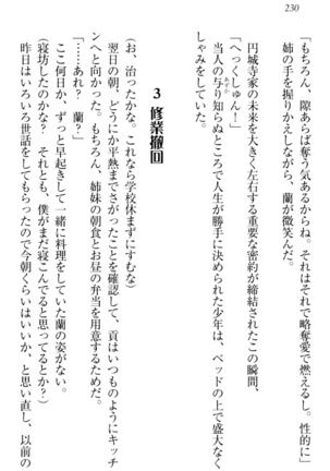 お嬢様姉妹はW嫁！ Page #233
