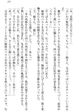 お嬢様姉妹はW嫁！ Page #258