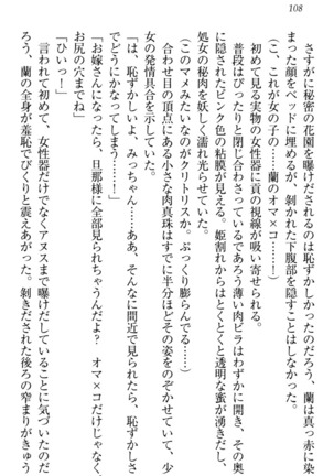 お嬢様姉妹はW嫁！ Page #111