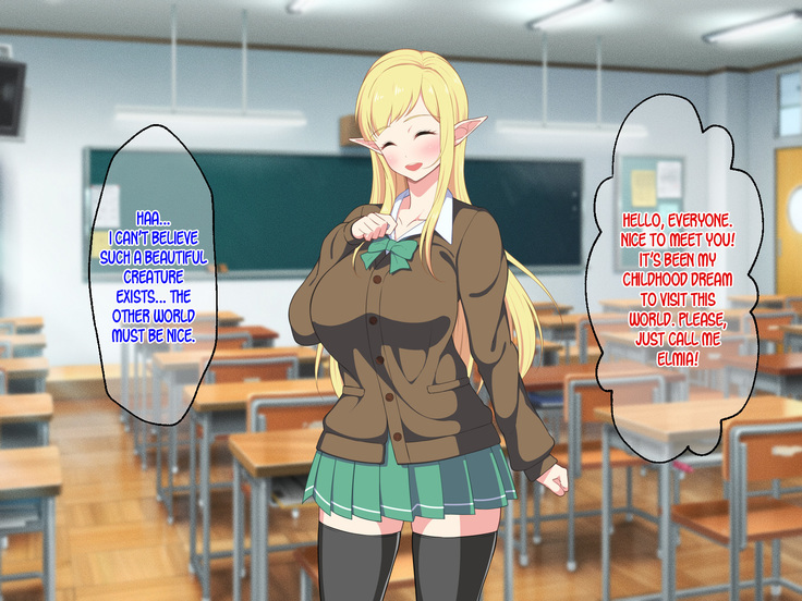 Ryuugakusei wa Dosukebe Bakunyuu JK Elf!