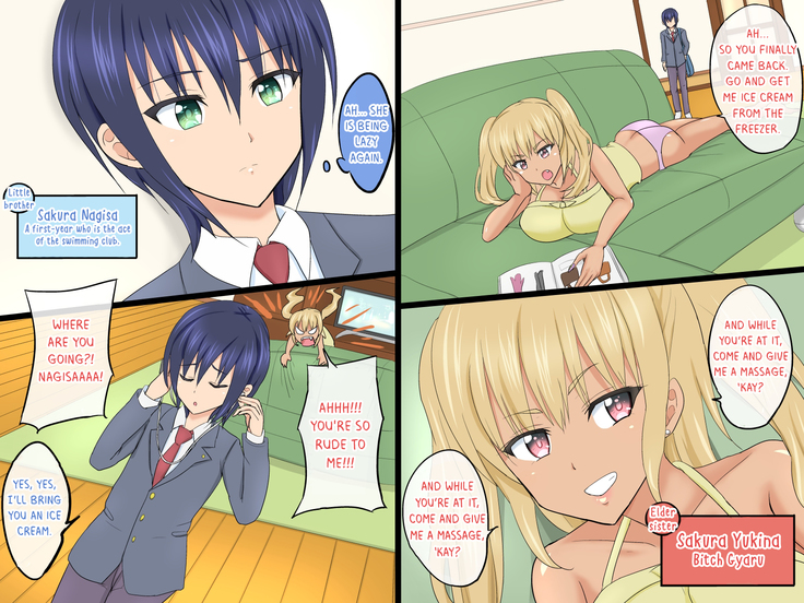 Irekawari de Otokonoko!? Bitch Gal na Ane no Sei de Onna ni Sareta Ore no Karada
