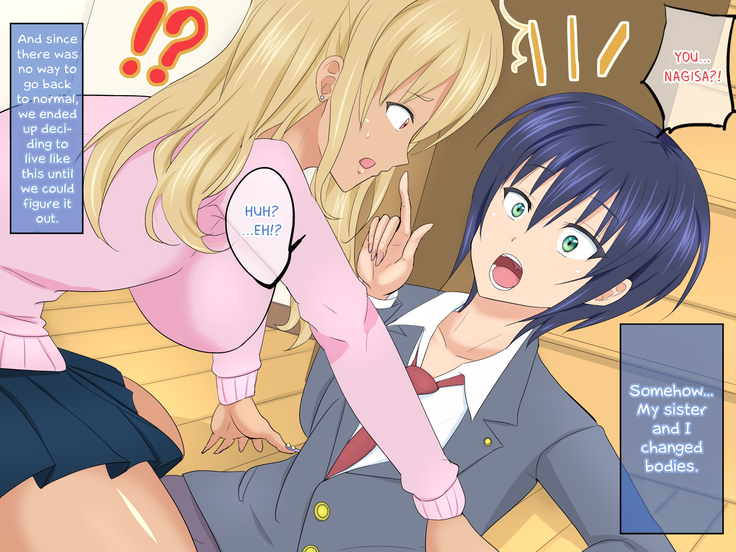 Irekawari de Otokonoko!? Bitch Gal na Ane no Sei de Onna ni Sareta Ore no Karada