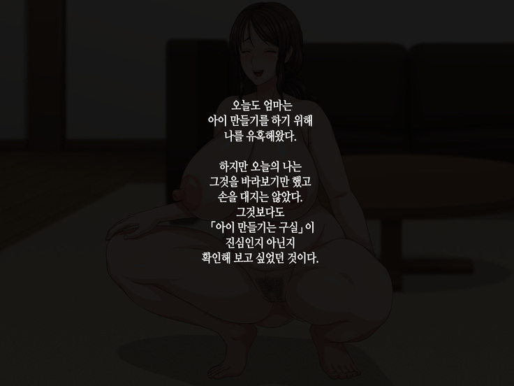 Kaa-san to Kozukuri Koushou  | 엄마와 아이 만들기 협상