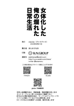 Nyotaika Shita Ore no Tadareta Nichijou Seikatsu | 여체화한 나의 문란해진 일상 생활 Page #38