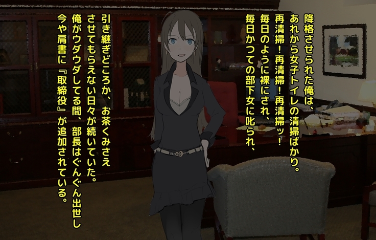 男尊女卑な俺が、年下女上司のマゾ奴隷にされるまで!