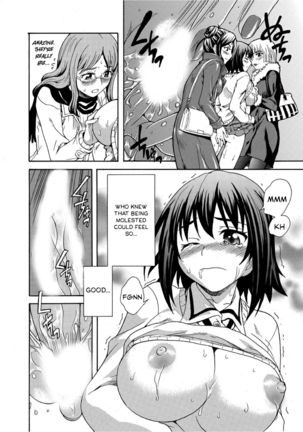 Mirarete Icchau ☆ Yuri Densha ~Josei Senyou Sharyou no Himegoto~ Page #25
