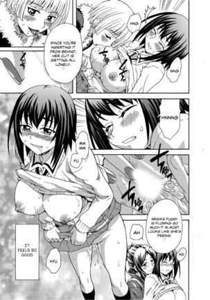 Mirarete Icchau ☆ Yuri Densha ~Josei Senyou Sharyou no Himegoto~ Page #24