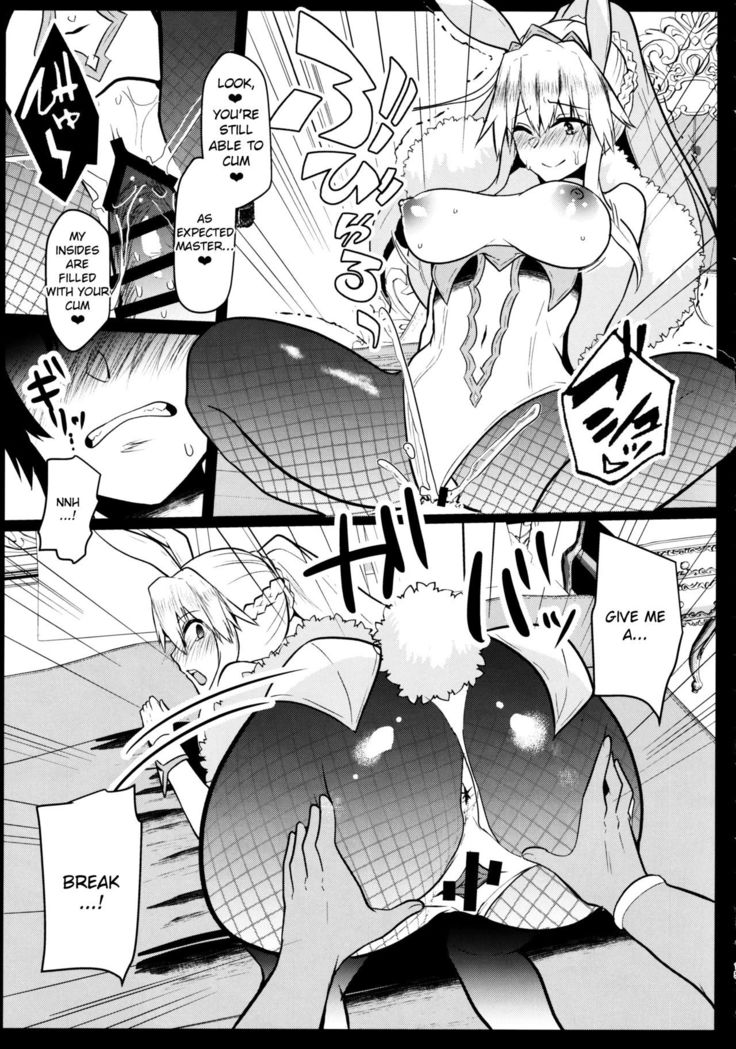 Bunny ni Natta Artoria wa Seiyoku ga Sugoi
