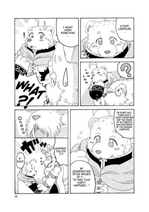 Hoshiyomi no Inu Tsukihami no Kuma 3 | The dog & the bear: The poet of the stars & the partaker of the moon 3 Page #8