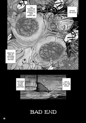 Parasitized Giant Slugs V.S. Sorceress of the Black Hair as Aura Page #43