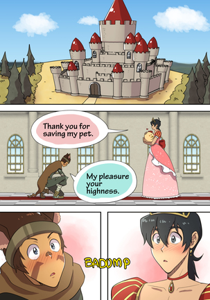 Princess is in my arms Page #4