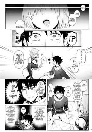 Mash no Bishiri Inmu | Mash’s Big, Beautiful Butt Wet Dreams Page #15