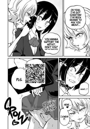 Doutei Futanari Senpai Bitch Kouhai no Amaama Fudeoroshi | Virgin Futanari Gets Cherry Popped by Her Slutty Junior Page #41