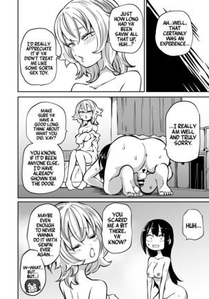Doutei Futanari Senpai Bitch Kouhai no Amaama Fudeoroshi | Virgin Futanari Gets Cherry Popped by Her Slutty Junior Page #38