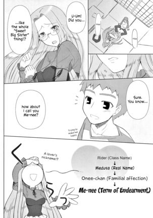 Yappari Rider wa Eroi na 8 "Rider, Oneechan ni naru" | As expected, Rider is erotic 8. "Oneechan was worried about you" - Page 20
