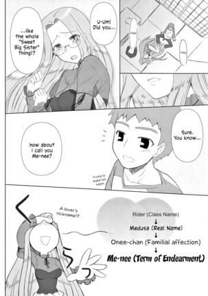 Yappari Rider wa Eroi na 8 "Rider, Oneechan ni naru" | As expected, Rider is erotic 8. "Oneechan was worried about you" Page #20