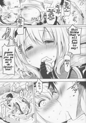 A Book Where Danchou's Breasts Gently Accosts You! Page #19