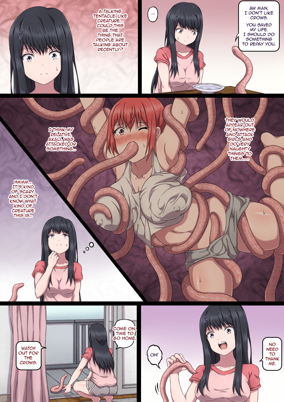 Read [sawacream] Rin to Shokushu ~Taemanai H ni Yogarikuruu Onnanoko~ |  Lynn and the Tentacles ~ A Girl Goes Wild with Incessant Sex ~  [English][Updated] online for free | Doujin.sexy