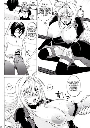 Waiting Impatiently for The Anime 2nd Season While Groping Tsukiumis Tits - Page 8