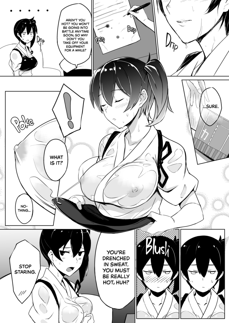 Hishokan Kaga no Natsuyasumi | Secretary Ship Kaga’s Summer Vacation (decensored)