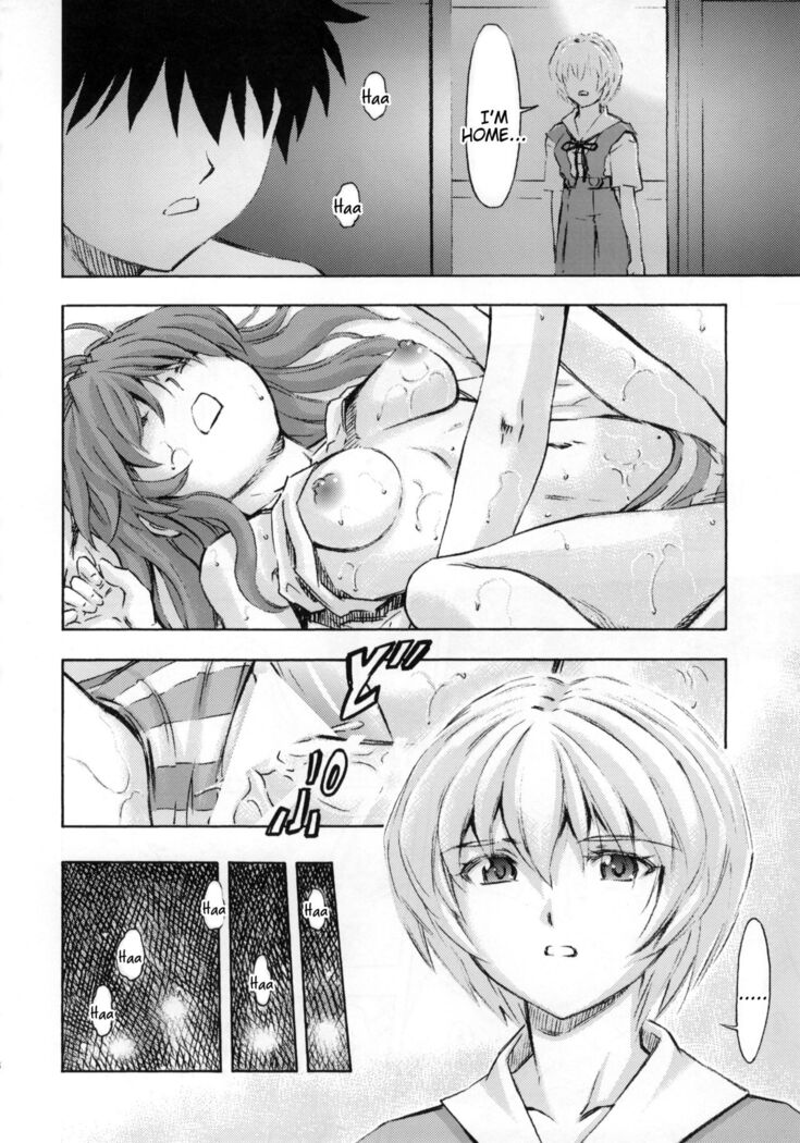 (C86) [Studio Wallaby (Kura Oh)] Asuka to Rei -Kyoudou Seikatsu- no Yokushuu (Neon Genesis Evangelion) [English] [Tigoris Translates]