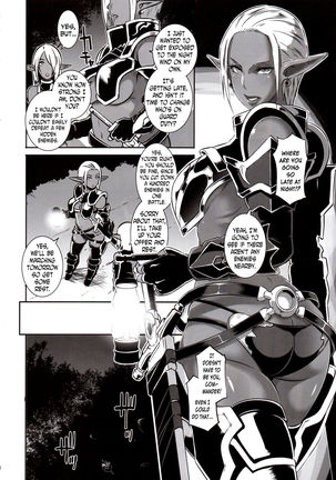 DARK ELF vs ALIEN Page #5