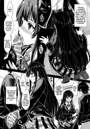 Yukinoshita Shimai to Iyarashii Futari no Himegoto. | The Naughty Secrets of the Yukinoshita Sisters. - Page 9