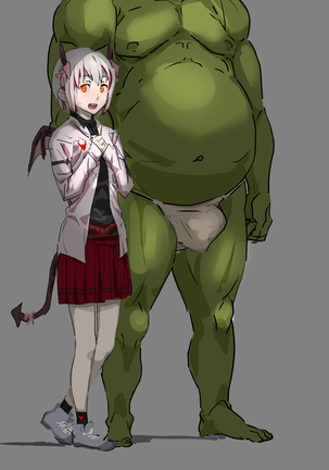 Tenshi-chan vs Orc-kun