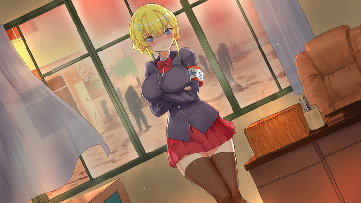 ゾンビと囚われの少女ー生徒会長編