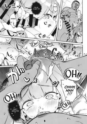 Okane ga Nakunatta Aru-chan wa Kizuitara Kukkyou na Otoko-tachi ni Kakomareteita Ken. | Aru-chan ran out of money and before she noticed, she was surrounded by burly men Page #8