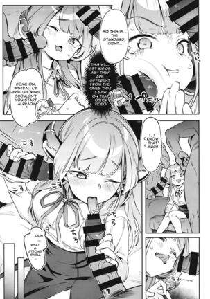 Okane ga Nakunatta Aru-chan wa Kizuitara Kukkyou na Otoko-tachi ni Kakomareteita Ken. | Aru-chan ran out of money and before she noticed, she was surrounded by burly men Page #6