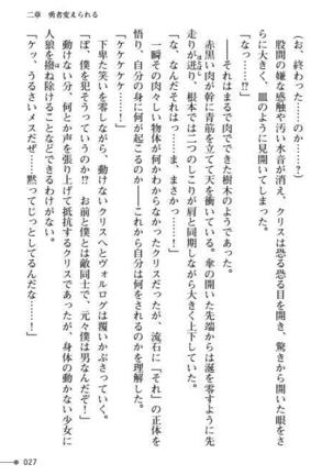 TS Yuusha Kurisu Mamono Fakku de Reizoku Sanran - Page 27