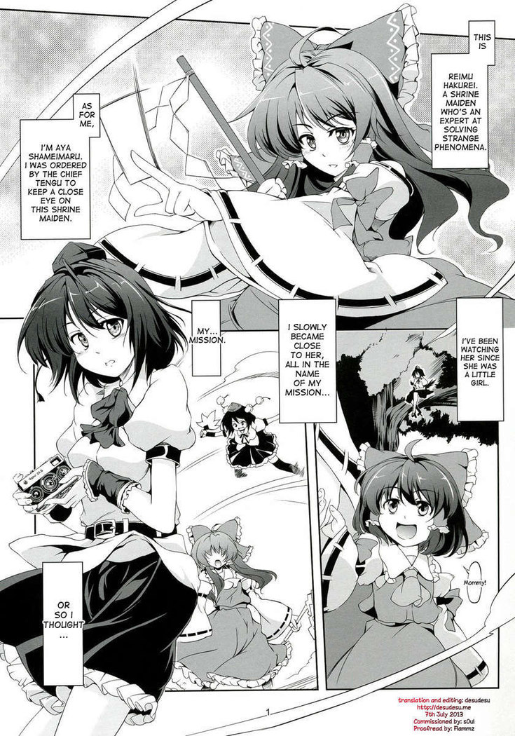 Touhou Koiiro Monogatari - AyaMu -