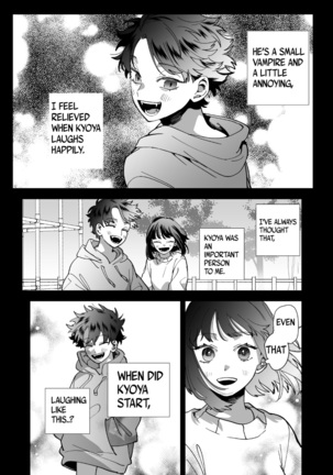 Sucked Dry By My Vampire Friend | Nekokaburi Kyuuketsuki ni Honenozui made Tabetsuku sareru Page #35