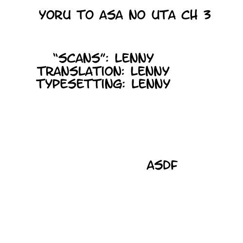 Yoru to Asa no Uta