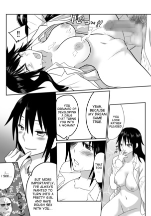 Ikemen no Yuujin ga Bishoujo ni Natte Ore to Yaritairashii | My handsome friend turned into a beautiful girl who seems to want to have sex with me - Page 17